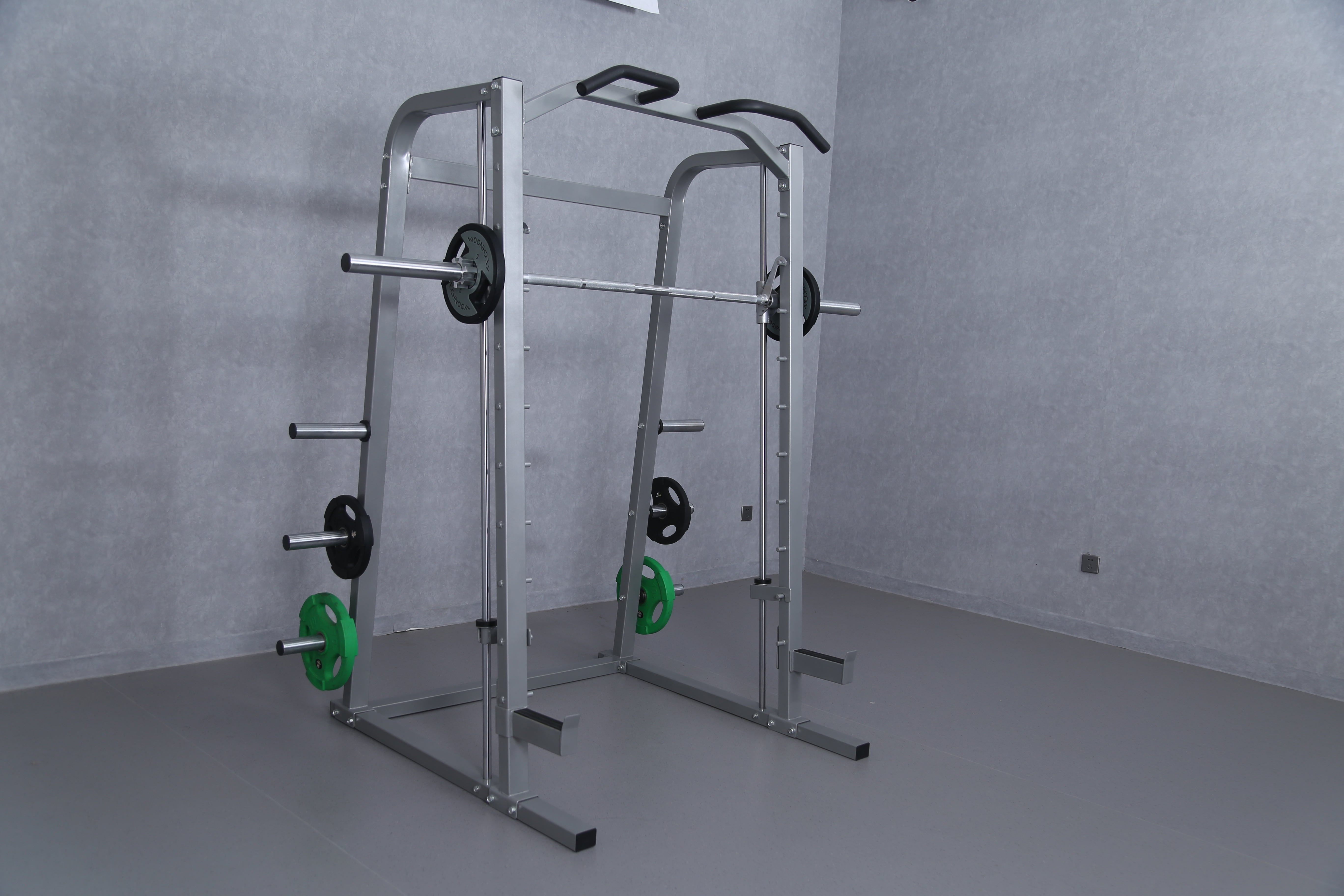 Smith Machine with Linear Bearings 7 angle free weight barbell